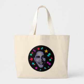 Barack Obama Large Tote Bag