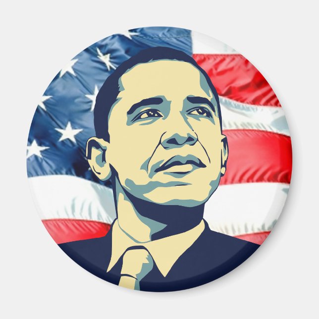 Barack Obama Magnet (Front)