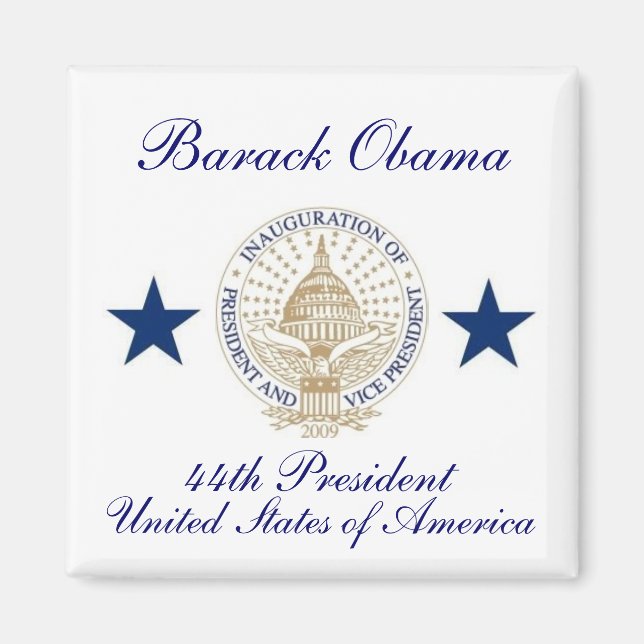 Barack Obama Magnet (Front)