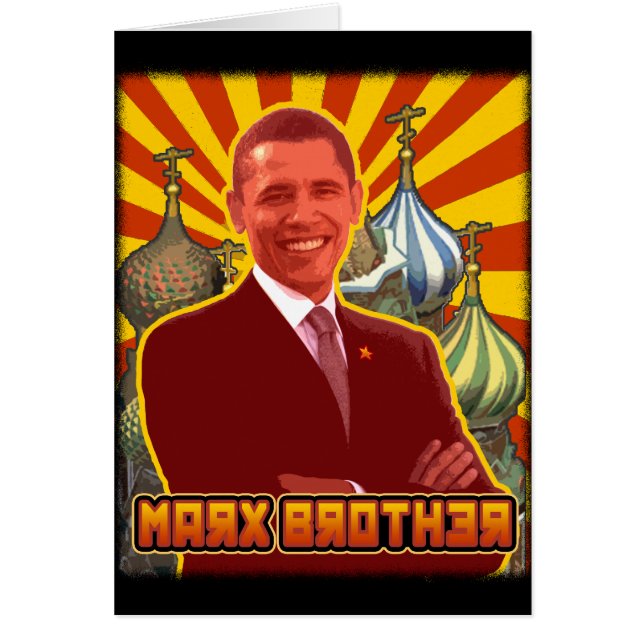 Barack Obama: Marx Brother (Front)