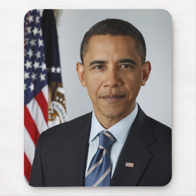 Barack Obama Mouse Mat (Front)