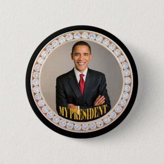 Barack Obama My President 6 Cm Round Badge