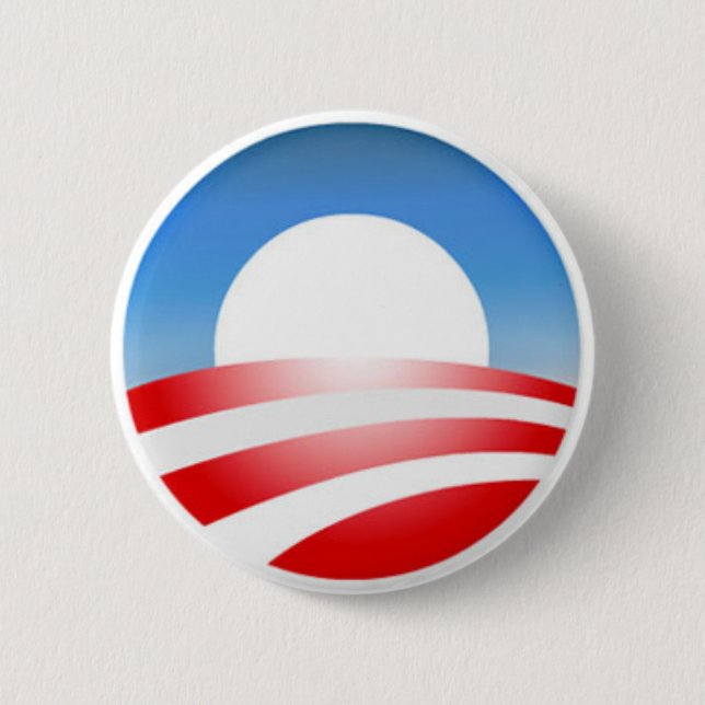 Barack Obama "O" Button (Front)