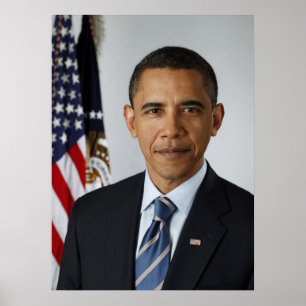 Barack Obama Official portrait Poster