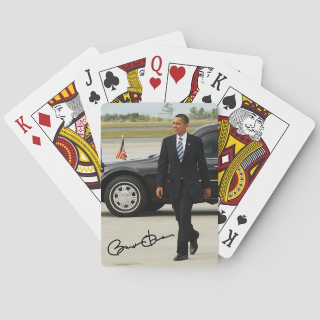 Barack Obama Playing Cards (Back)