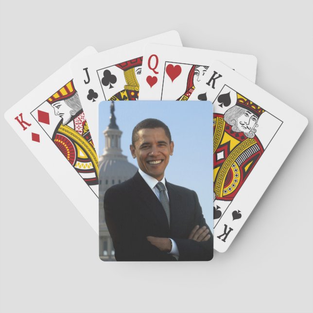 Barack Obama Playing Cards (Back)