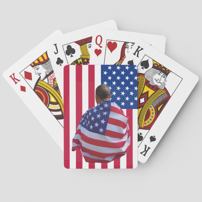 Barack Obama Playing Cards (Back)