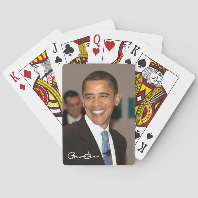 Barack Obama Playing Cards (Back)