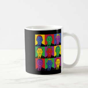 Barack Obama Pop Art - Vintage History Tee Coffee Mug
