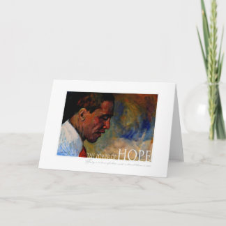 Barack Obama Portrait Card