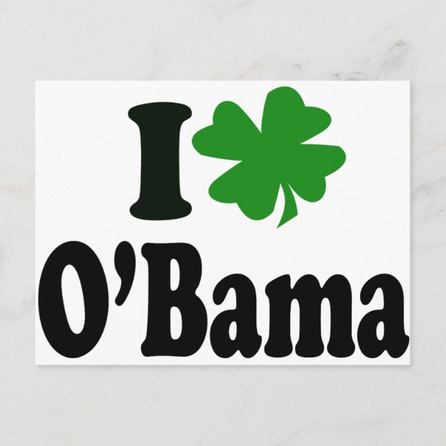 Barack Obama Postcard (Front)