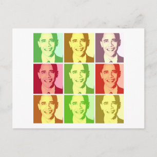 Barack Obama  Postcard