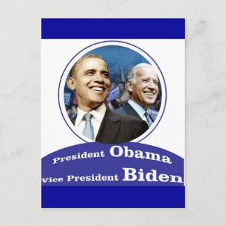 BARACK OBAMA Presidential Inauguration Gifts Postcard
