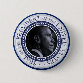 Barack Obama Presidential Seal 6 Cm Round Badge