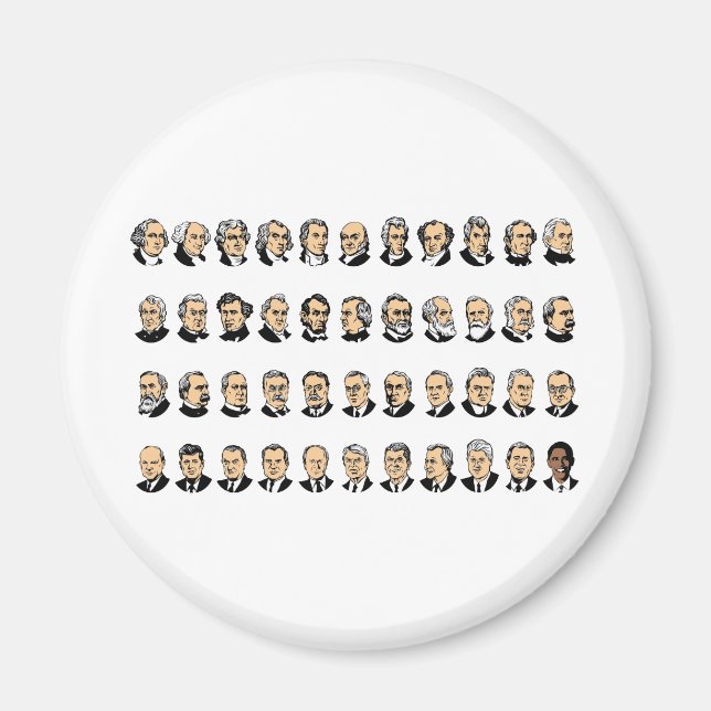 Barack Obama - Presidents Of The United States Magnet (Front)