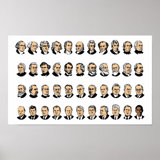 Barack Obama Presidents Of The United States Poster Uk 8308