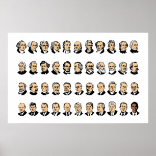 Barack Obama - Presidents Of The United States Poster