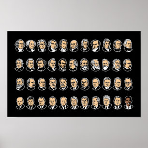 Barack Obama - Presidents Of The United States Poster