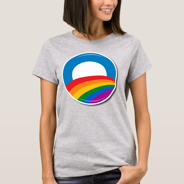 Barack Obama Pride T-Shirt (Front)