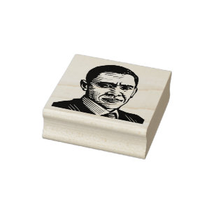 Barack Obama Rubber Stamp