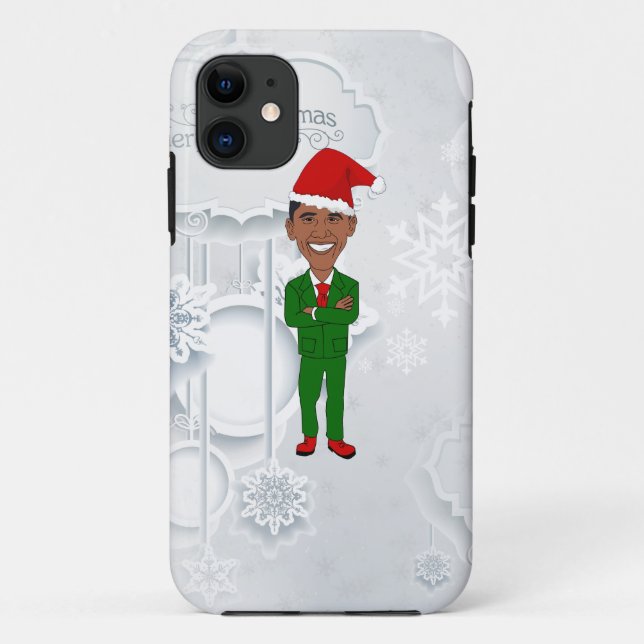 barack obama santa Case-Mate iPhone case (Back)