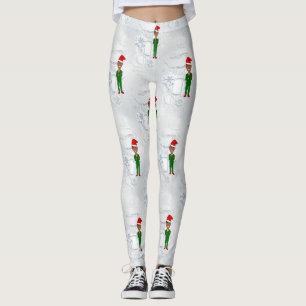 barack obama santa leggings