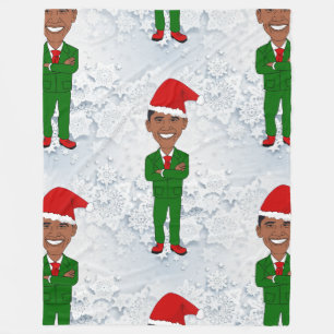 barack obama santas blanket