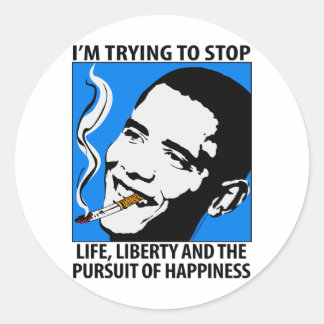 Barack Obama Satire / Parody Sticker