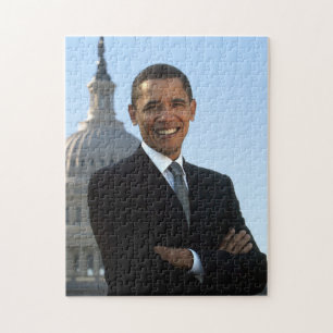 Barack Obama Senate Photograph Jigsaw Puzzle