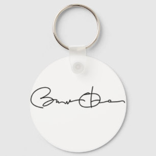 Barack Obama Signature Series (Black) Key Ring