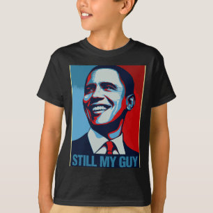 Barack Obama Still My Guy Obama Portrait Premium T T-Shirt