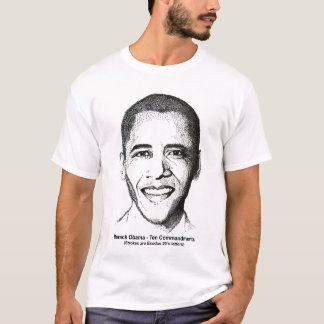 Barack Obama- Ten Commandments 2 sided shirt