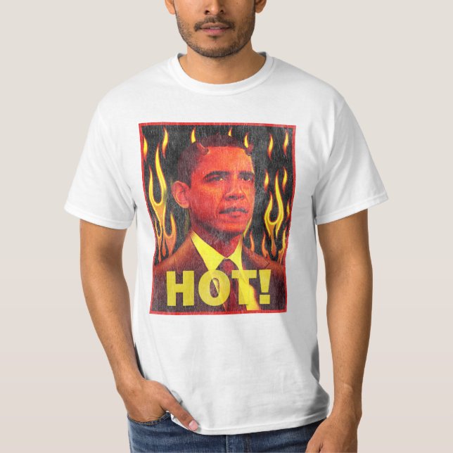Barack Obama The Anti-Christ T-Shirt (Front)