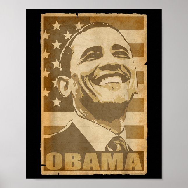 Barack Obama Torn Poster  (Front)
