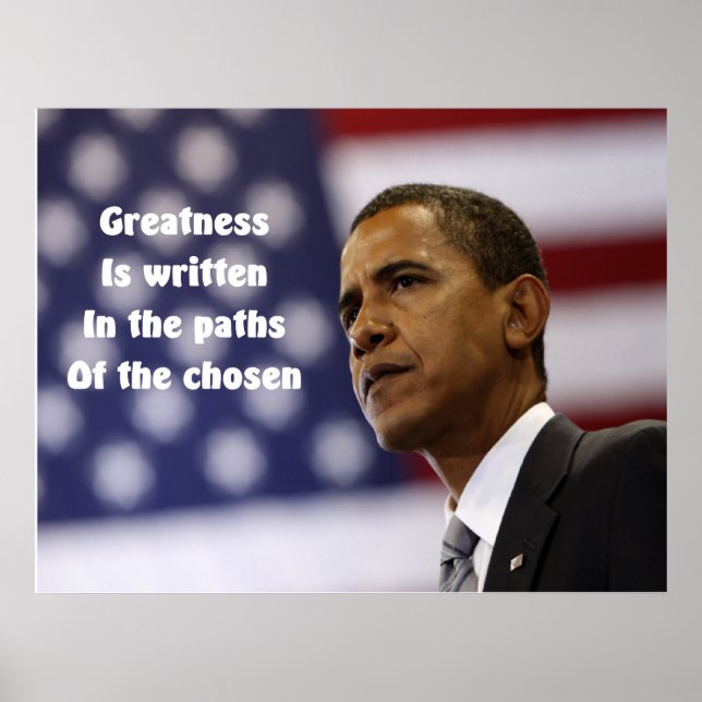 Barack Obama tribute posters (Front)