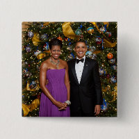 Barack Obama US President White House Christmas Bu