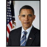 Barack Obama US President White House Portrait  Photo Sculpture Magnet<br><div class="desc">Barack Obama served as the 44th President of the United States First Portrait. His story is the American story; values from the heartland, a middle-class upbringing in a strong family, hard work and education as the means of getting ahead, and the conviction that a life so blessed should be lived...</div>