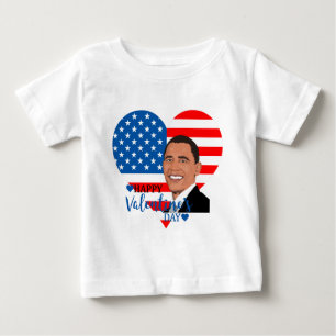 barack obama valentine baby T-Shirt