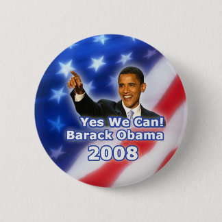 Barack Obama Yes We Can Button