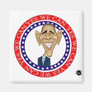 Barack Obama Yes We Can Magnet