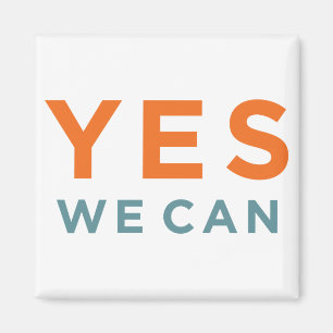 Barack Obama - Yes, We Can - magnet