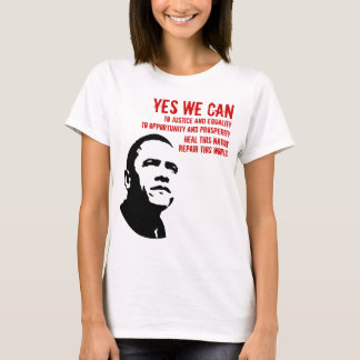 Barack Obama: YES WE CAN...rd T-Shirt