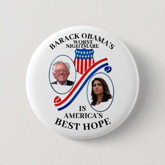 Barack Obama's Worst Nightmare 6 Cm Round Badge