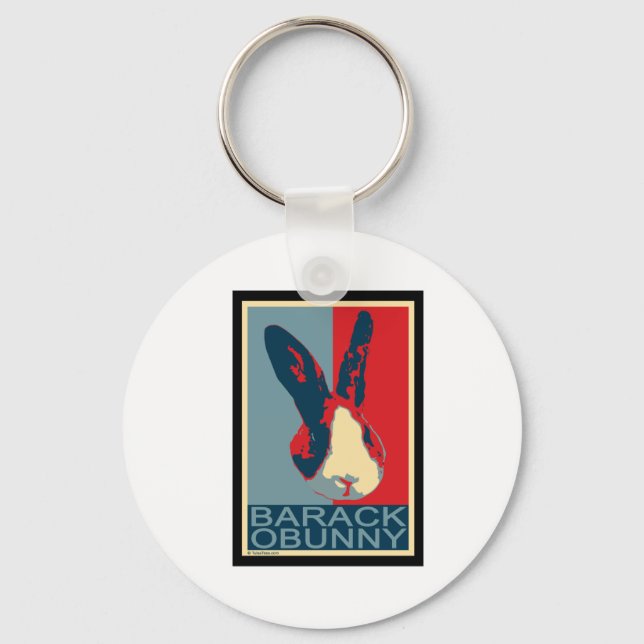 Barack Obunny Key Ring (Front)