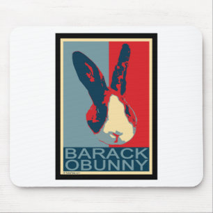 Barack Obunny Mouse Mat