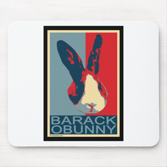Barack Obunny Mouse Mat (Front)