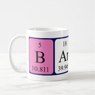 Barack periodic table name mug