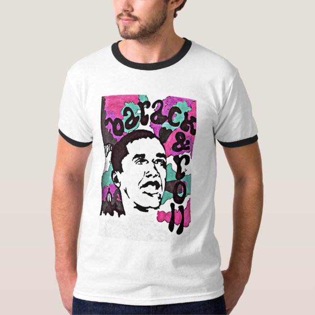 Barack & Roll (Men's) T-Shirt (Front)
