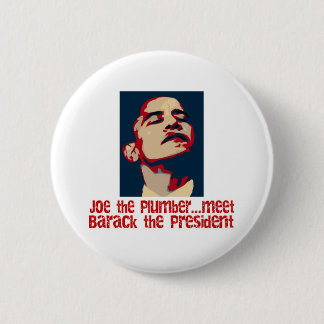 Barack the president 6 cm round badge