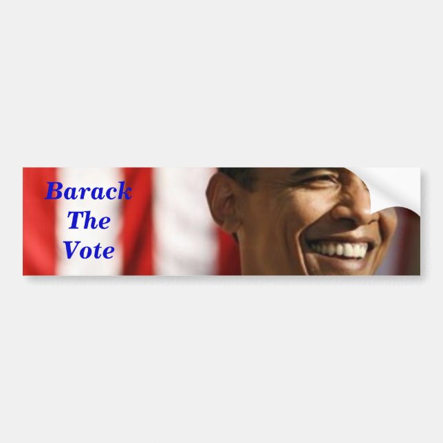Barack The Vote Bumper Sticker (Front)